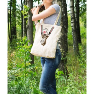 Bez Çanta The Cary On Cat Baskılı Çanta Hediyelik Çanta BDKCNTA005