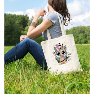 Bez Çanta Wild And Free Baskılı Çanta Hediyelik Çanta BDKCNTA012