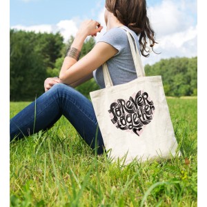 Bez Çanta Forever Together  Baskılı Çanta Hediyelik Çanta BDKCNTA037