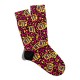 Eğlenceli Çorap Unisex Leopar WTF Baskılı Çorap ECSOKET033 Eğlenceli Çorap Unisex Leopar WTF Baskılı Çorap ECSOKET033