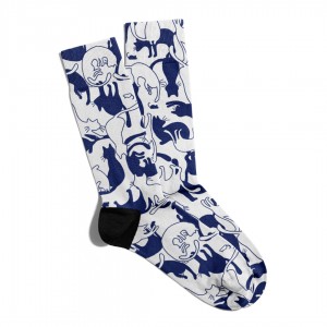 Eğlenceli Çorap Unisex  City Cat Kedi Baskılı Çorap ECSOKET035