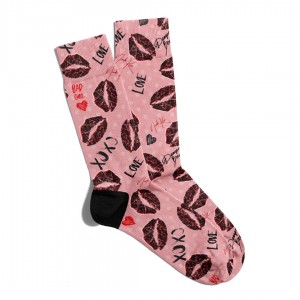 Eğlenceli Çorap Unisex  Love  Baskılı Sevgili Çorap ECSOKET065
