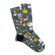 Eğlenceli Çorap Unisex  Renkli Hayvanlar Baskılı Çorap  ECSOKET113