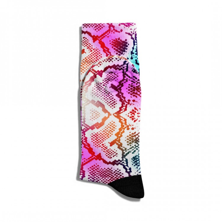Eğlenceli Çorap Unisex Rengarenk Motif Baskılı Çorap ECSOKET150 Eğlenceli Çorap Unisex Rengarenk Motif Baskılı Çorap ECSOKET150