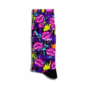 Eğlenceli Çorap Unisex  Luck Amazing PopArt Baskılı Çorap ECSOKET190