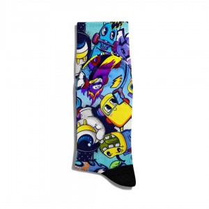 Eğlenceli Çorap Unisex  Game Futbol PopArt Simgeler Baskılı Çorap ECSOKET205