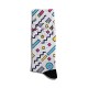 Eğlenceli Çorap Unisex Geometrik Cizgi Desen Baskılı Çorap ECSOKET212 Eğlenceli Çorap Unisex Geometrik Cizgi Desen Baskılı Çorap ECSOKET212