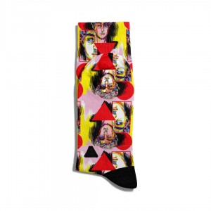 Eğlenceli Çorap Unisex Mitoloji Heykel PopArt Baskılı Çorap ECSOKET221