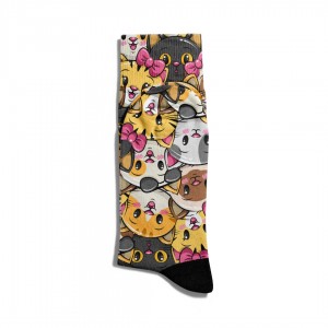 Eğlenceli Çorap Unisex Cute Dog PopArt Baskılı Çorap ECSOKET266