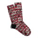 Eğlenceli Çorap Unisex Çicek Detaylı Kuru Kafa Baskılı Çorap ECSOKET280 Eğlenceli Çorap Unisex Çicek Detaylı Kuru Kafa Baskılı Çorap ECSOKET280
