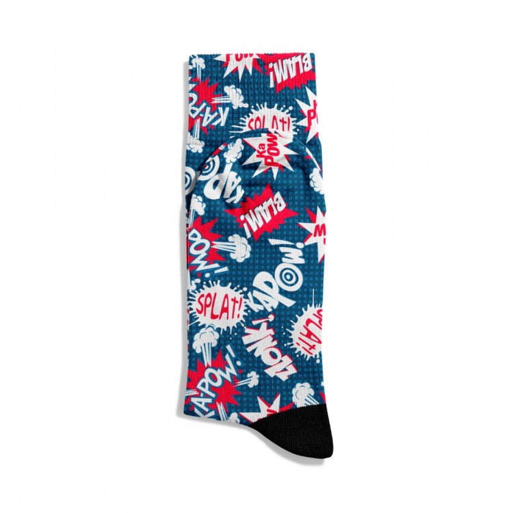 Eğlenceli Çorap Unisex  Zloonk Splat PopArt Baskılı Çorap ECSOKET309