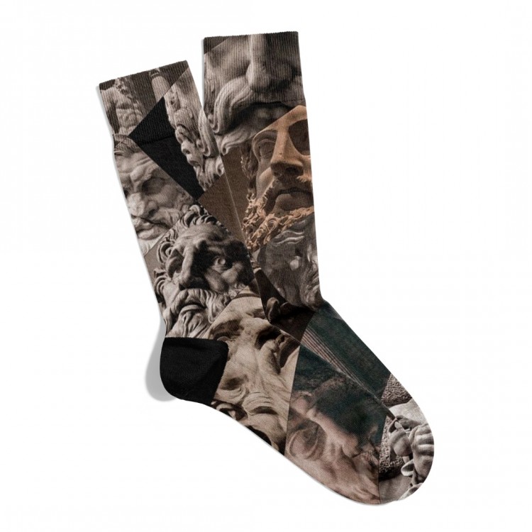 Eğlenceli Çorap Unisex Hykl XT Desen Baskılı Çorap ECSOKET314 Eğlenceli Çorap Unisex Hykl XT Desen Baskılı Çorap ECSOKET314
