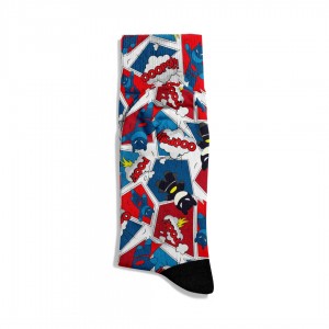 Eğlenceli Çorap Unisex OppSs Poff PopArt Baskılı Çorap ECSOKET334