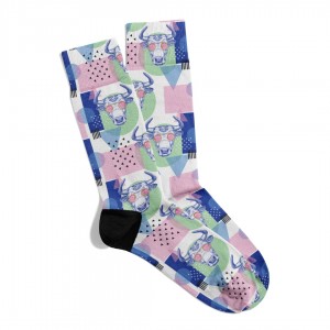 Eğlenceli Çorap Unisex	Zzz Cool AnimalS Baskılı Çorap ECSOKET350