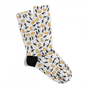 Eğlenceli Çorap Sevimli Animal  Desen Baskılı Çorap ECSOKET352