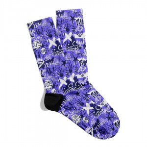 Eğlenceli Çorap Unisex Great Steam PopArt Desen Baskılı Çorap ECSOKET419