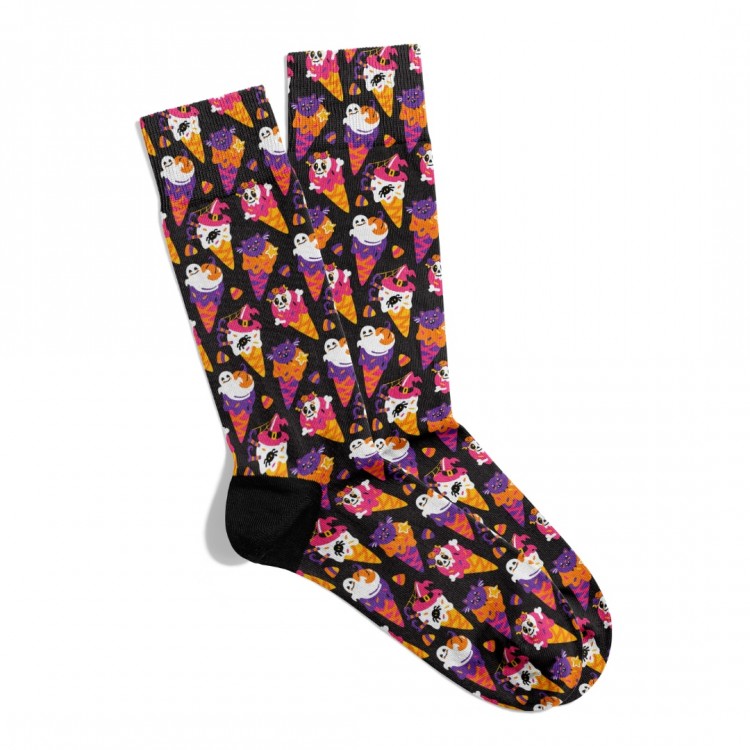 Eğlenceli Çorap  Unisex Sürpriz Kuru Kafa Baskılı Çorap ECSOKET445