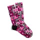 Eğlenceli Çorap  Unisex Love Love Ask Sevgi Desen Baskılı Çorap ECSOKET482