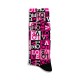 Eğlenceli Çorap  Unisex Love Love Ask Sevgi Desen Baskılı Çorap ECSOKET482
